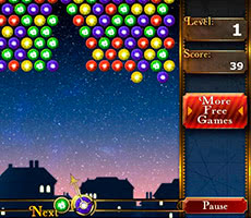 Звездные шарики играть во весь экран онлайн бесплатно